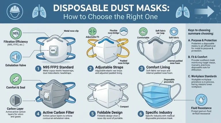 Disposable Dust Masks: How to Choose the Right One Disposable Dust Masks How to Choose the Right One