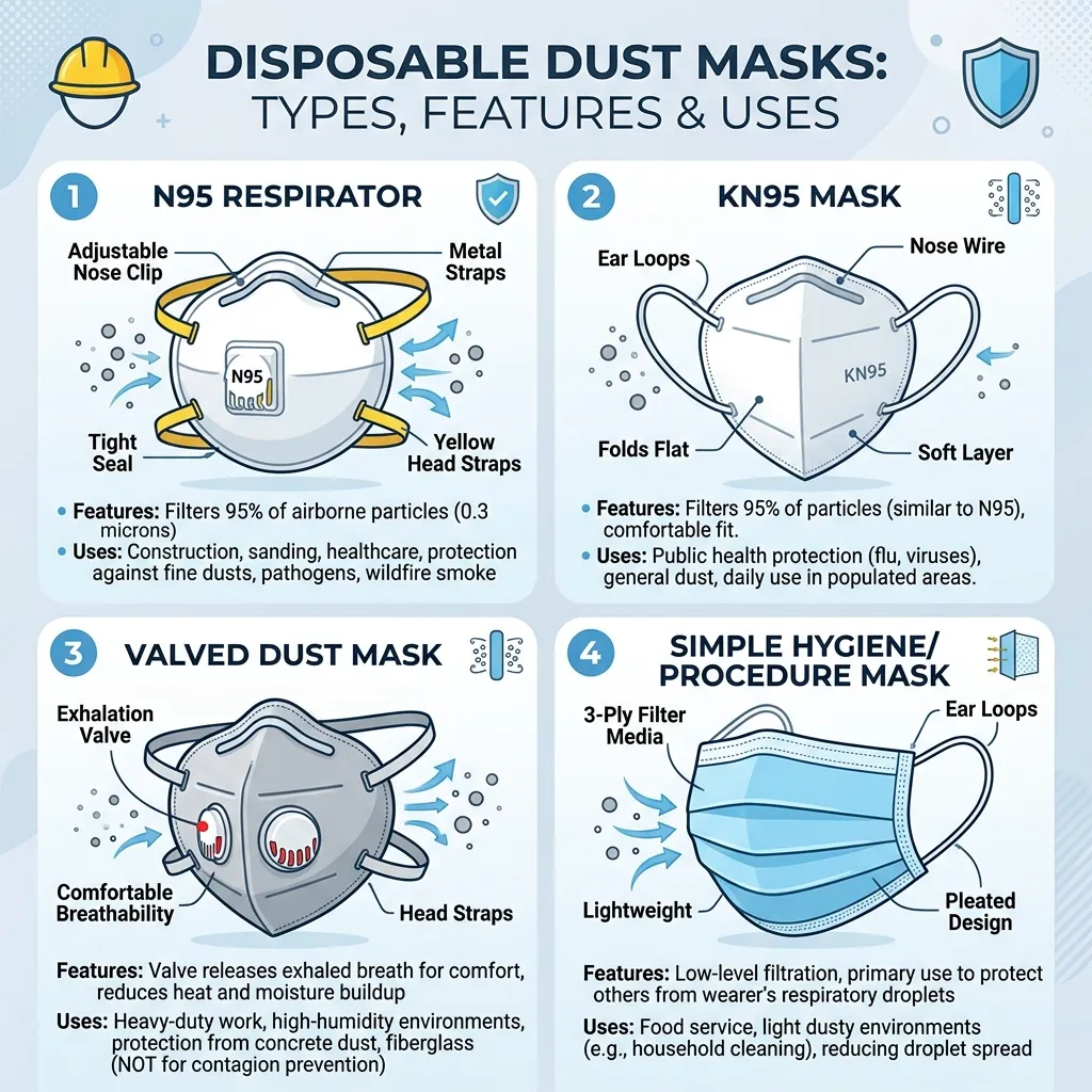 What Are Disposable Dust Masks
