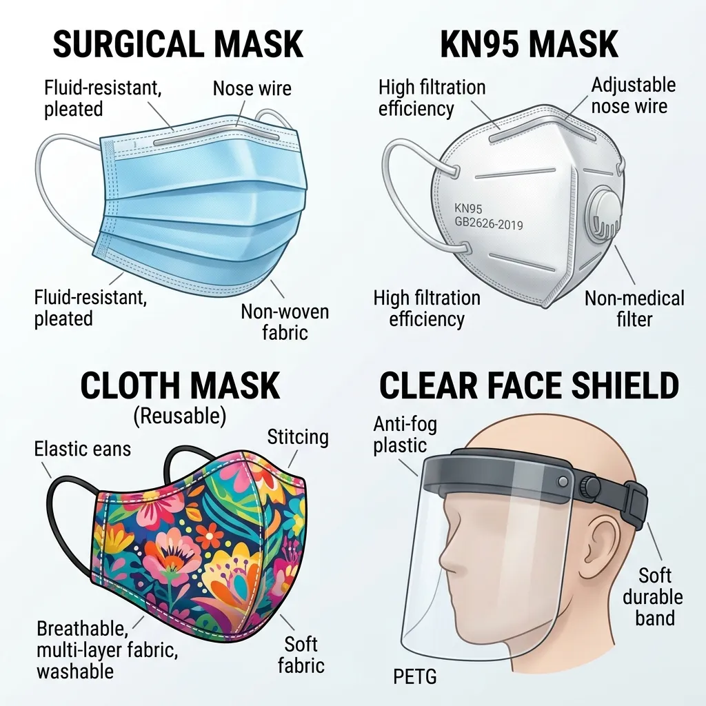 What Are the Main Types of Face Masks