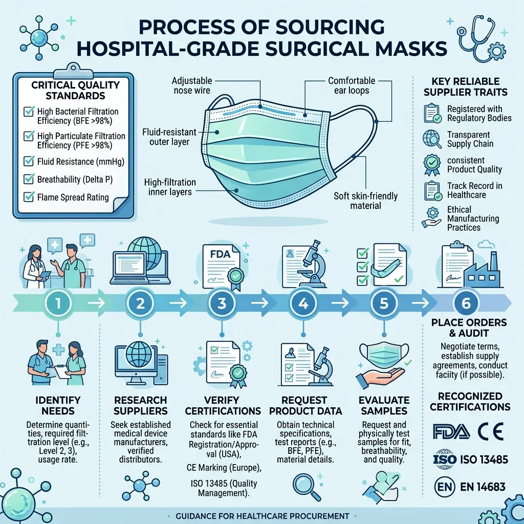 How to Source Hospital-Grade Surgical Masks